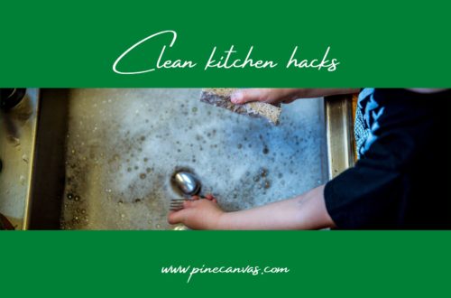 Clean kitchen hacks